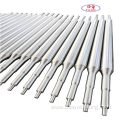 Oven hearth rollers for continuous galvanizing line